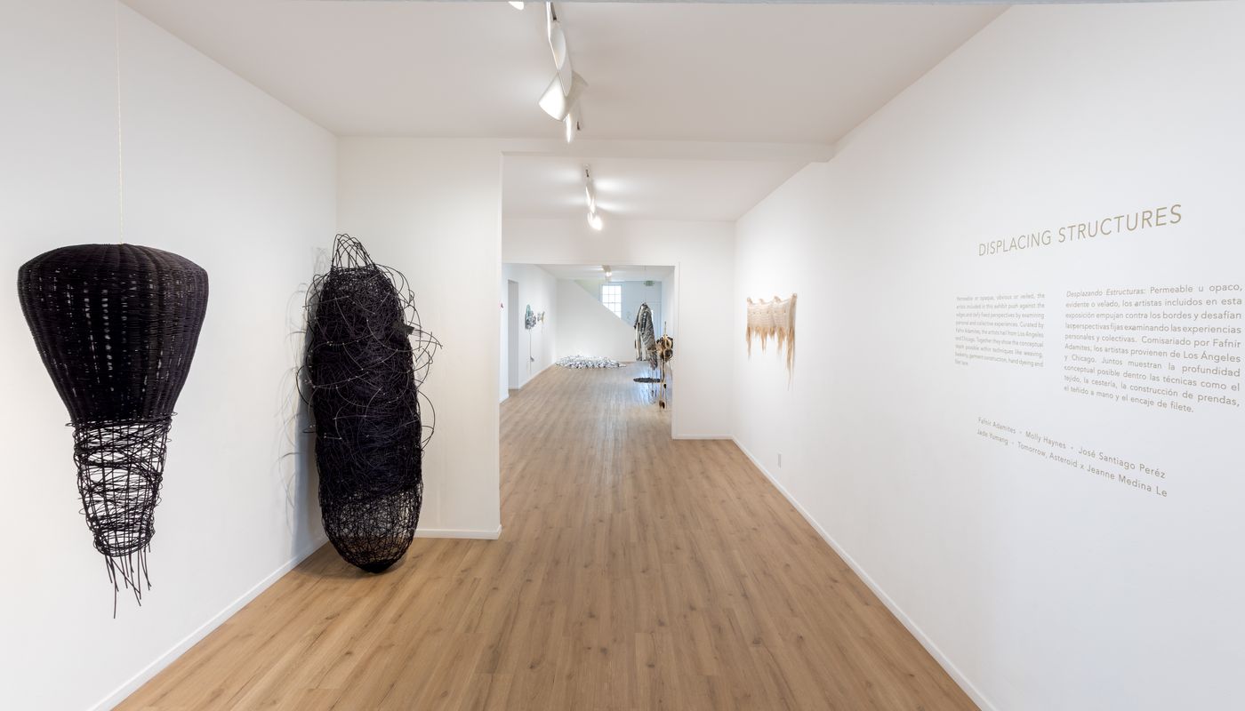Installation shot of group show at Angels Gate Cultural Center Art Gallery photo credit Jordan Rodriguez.